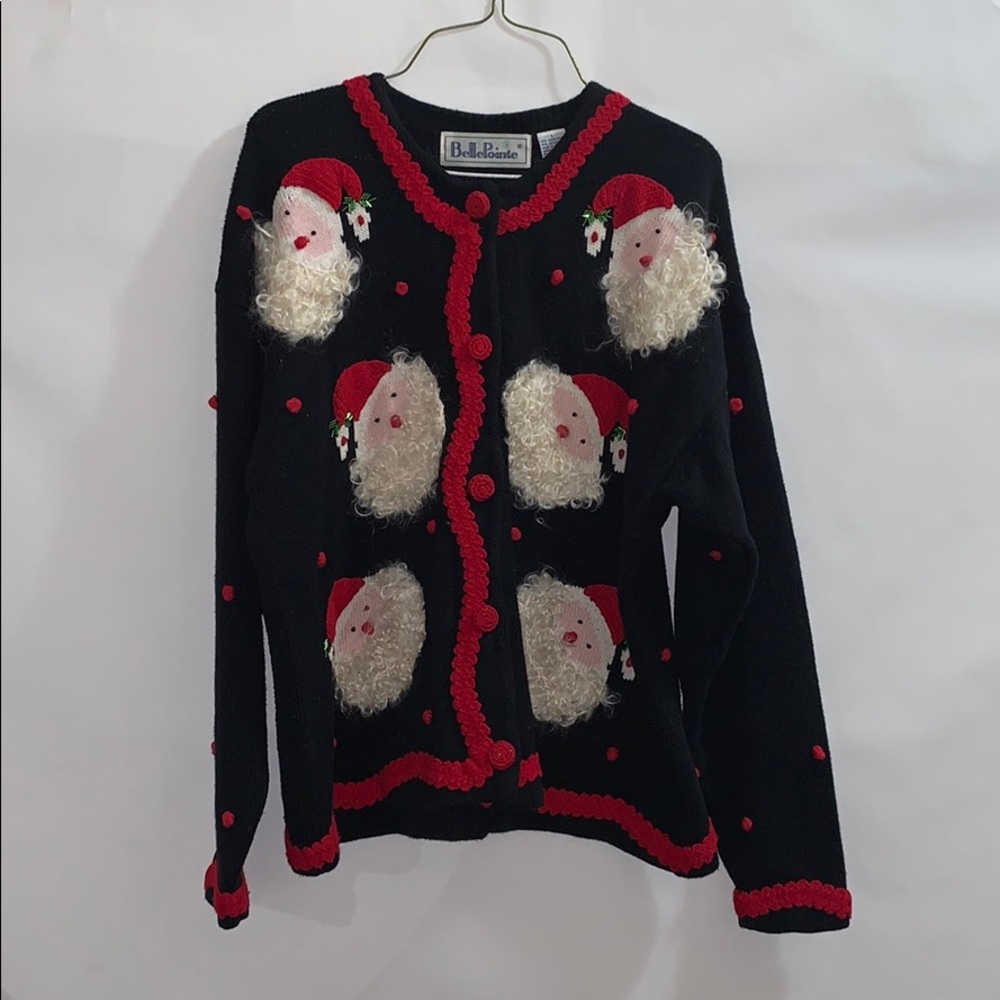 Bellle Pointe Vintage Christmas Sweater Large